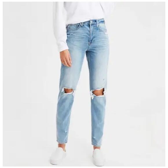 American Eagle Outfitters Denim - American Eagle Ripped Mom Jean